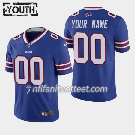Lasten Buffalo Bills NFL Pelipaita Custom Nike Royal 100th